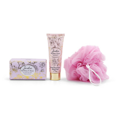 Jardin Toiletry Bag Set - Red Roses & Lemon