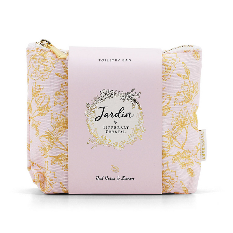 Jardin Toiletry Bag Set - Red Roses & Lemon