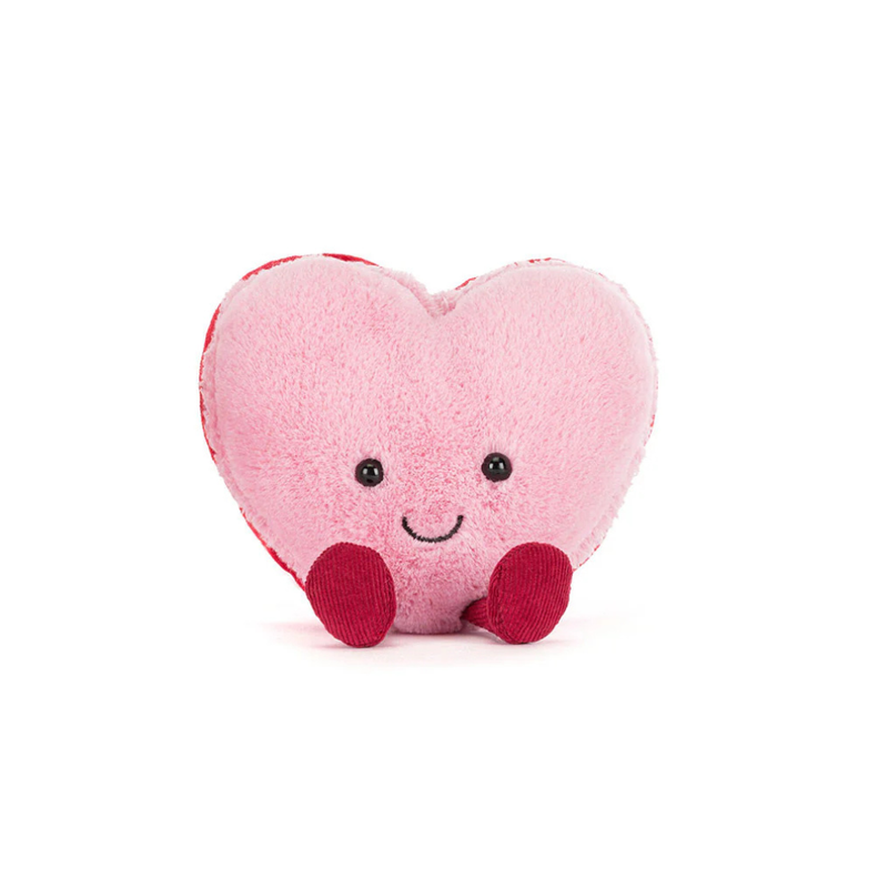 Jellycats Amuseables Colette Heart Pink
