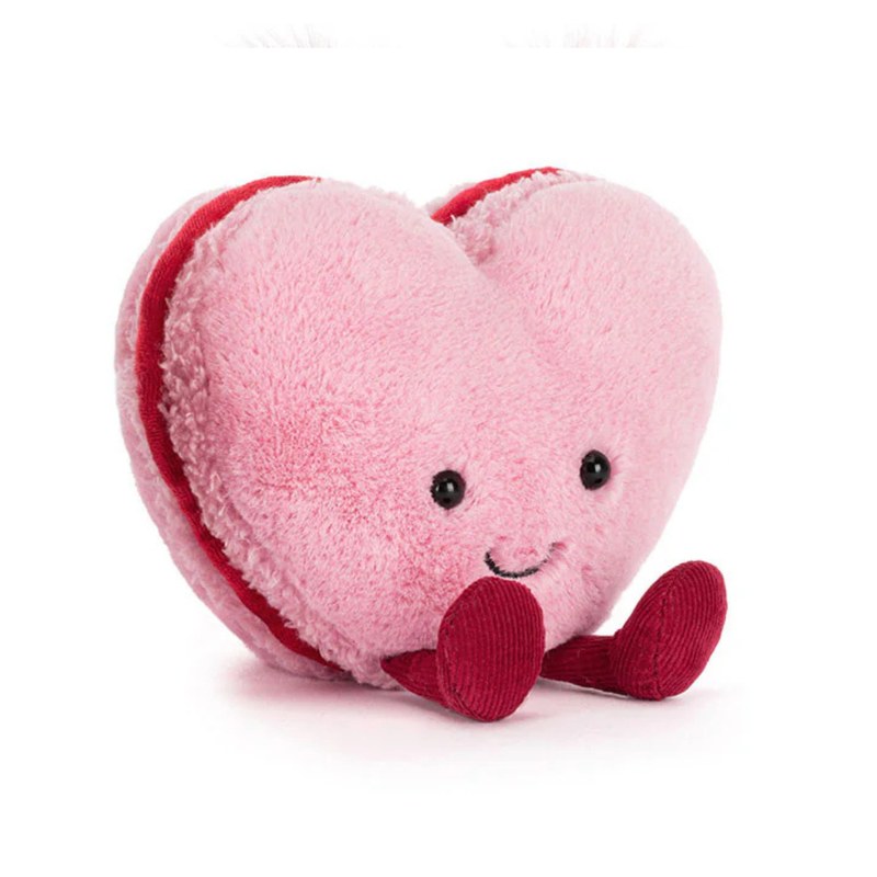 Jellycats Amuseables Colette Heart Pink