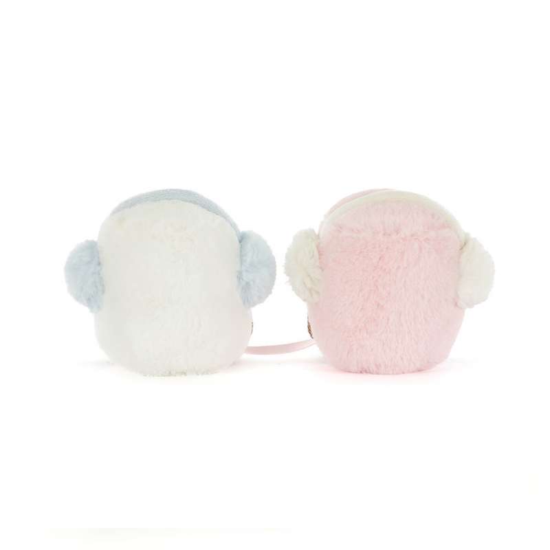 Jellycat Amuseables Toastie Pink and White Marshmallows