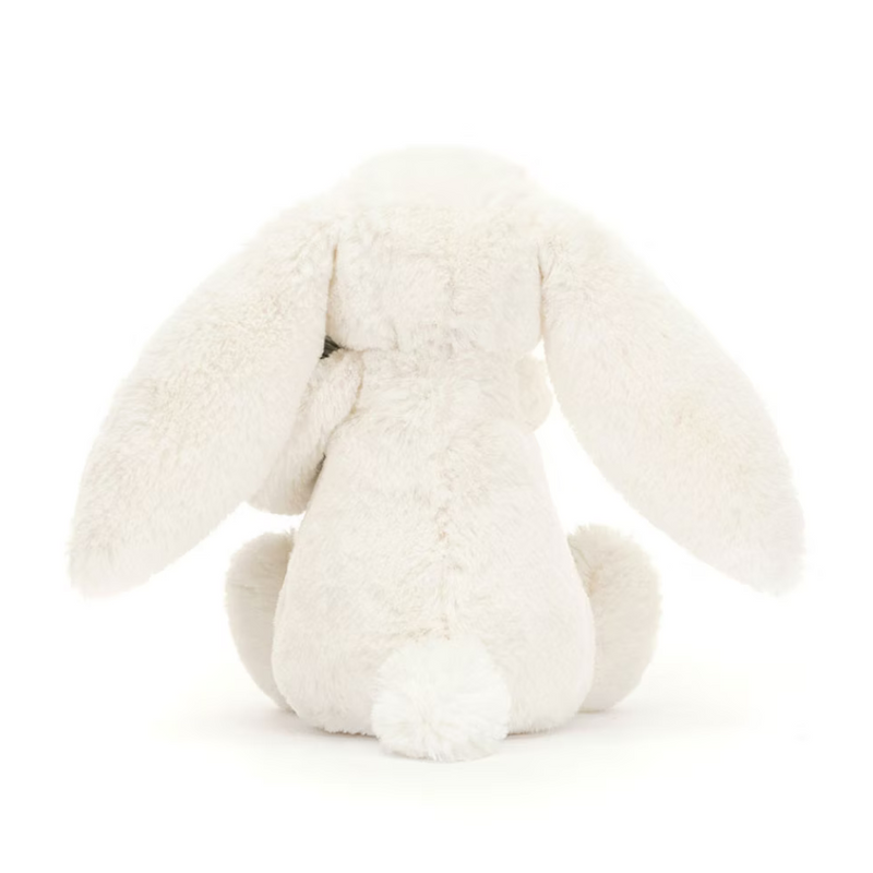 Jellycat Bashful Bunny with Christmas Tree