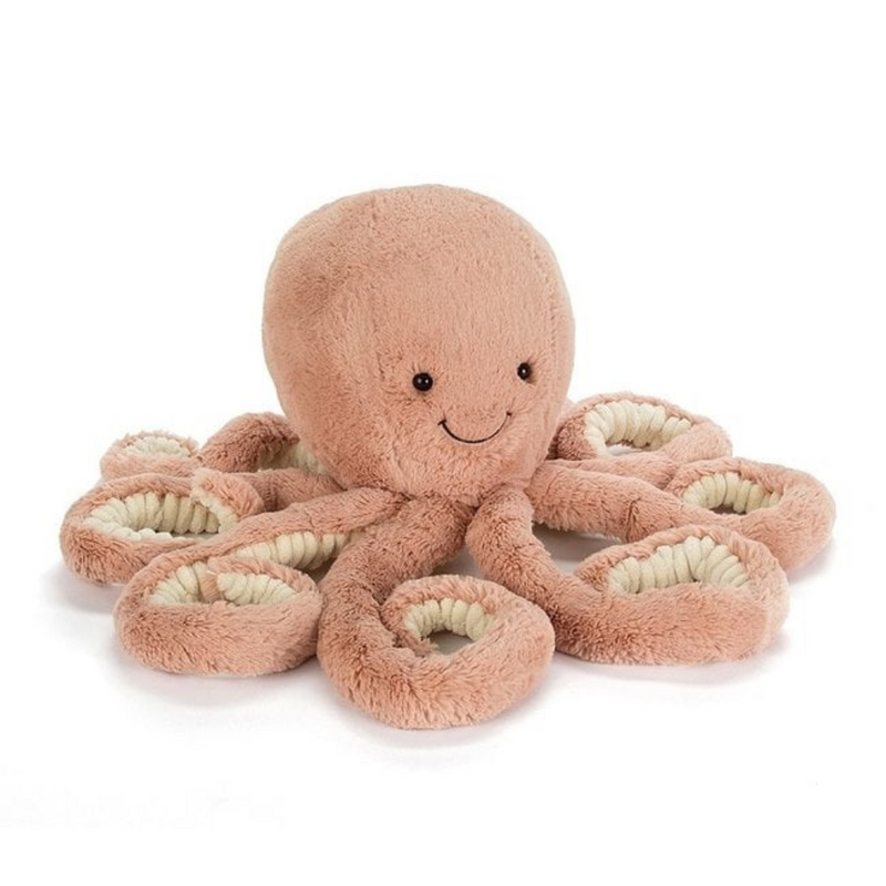 Jellycat Octopus Odell Soft Toy Pink 23 cm mulveys.ie nationwide shipping