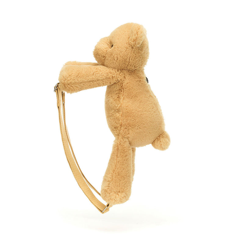 Jellycat SMUDGE BEAR BACKPACK. MULVEYS.IE