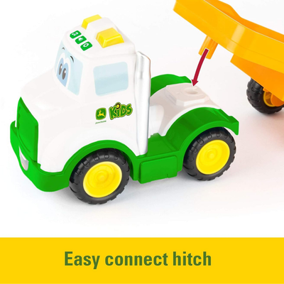 John Deere Farmin' Friends Hauling Tractor Toy Set