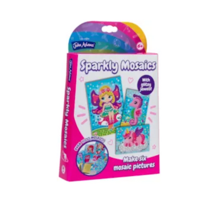 John Adams Sparkly Mosaics Craft Kit mulvleys.ie nationwide shipping