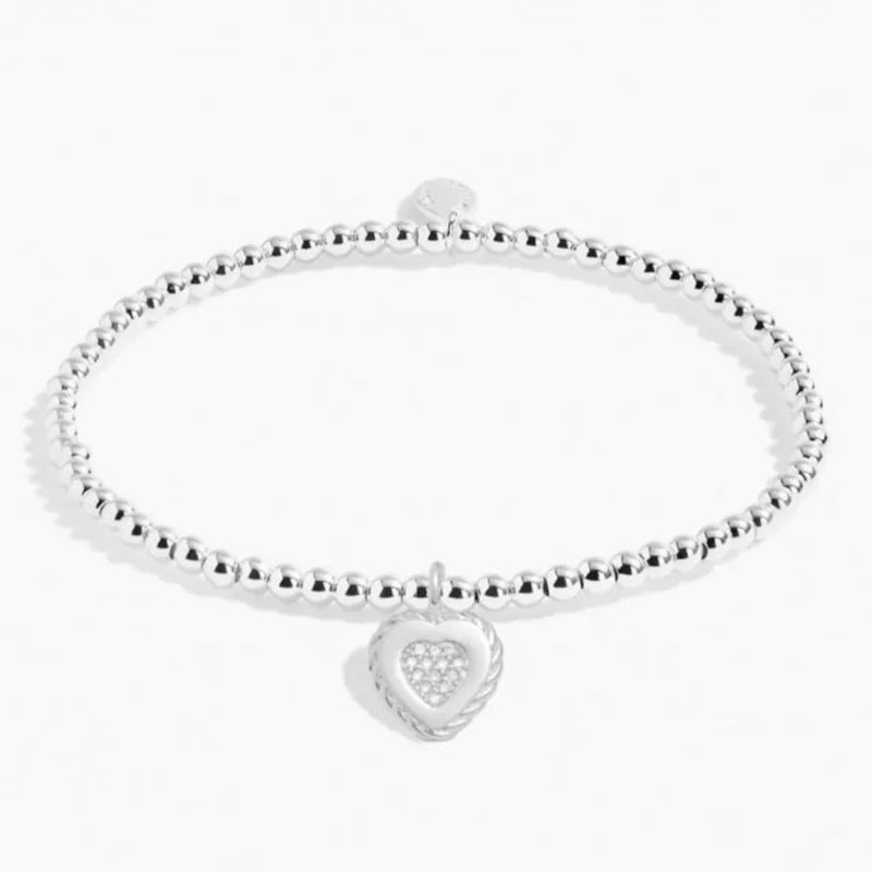 Joma Jewellery A Little Kind Heart Silver Plated Bracelet