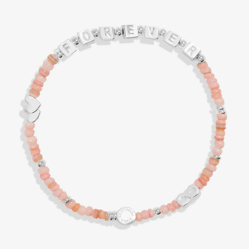 Joma Jewellery Happy Little Moments Friendship Forever Silver Plated Bracelet