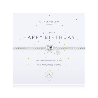 Joma Jewellery A Little Happy Birthday Bracelet mulveys.ie nationwide shipping
