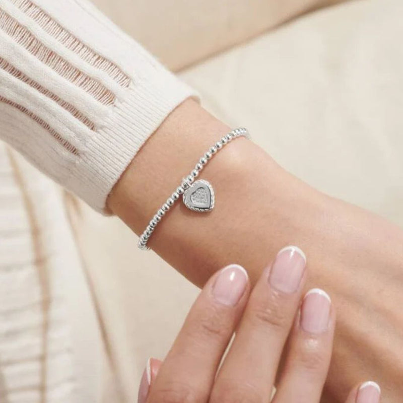 Joma Jewellery A Little Kind Heart Silver Plated Bracelet