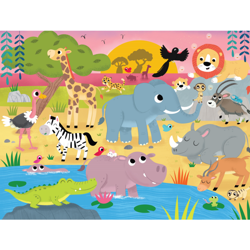Junior Jigsaw Small: African Safari