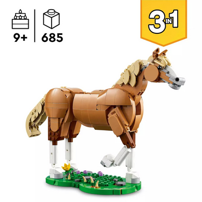 LEGO Creator 3in1 Beautiful Horse Toy 31166