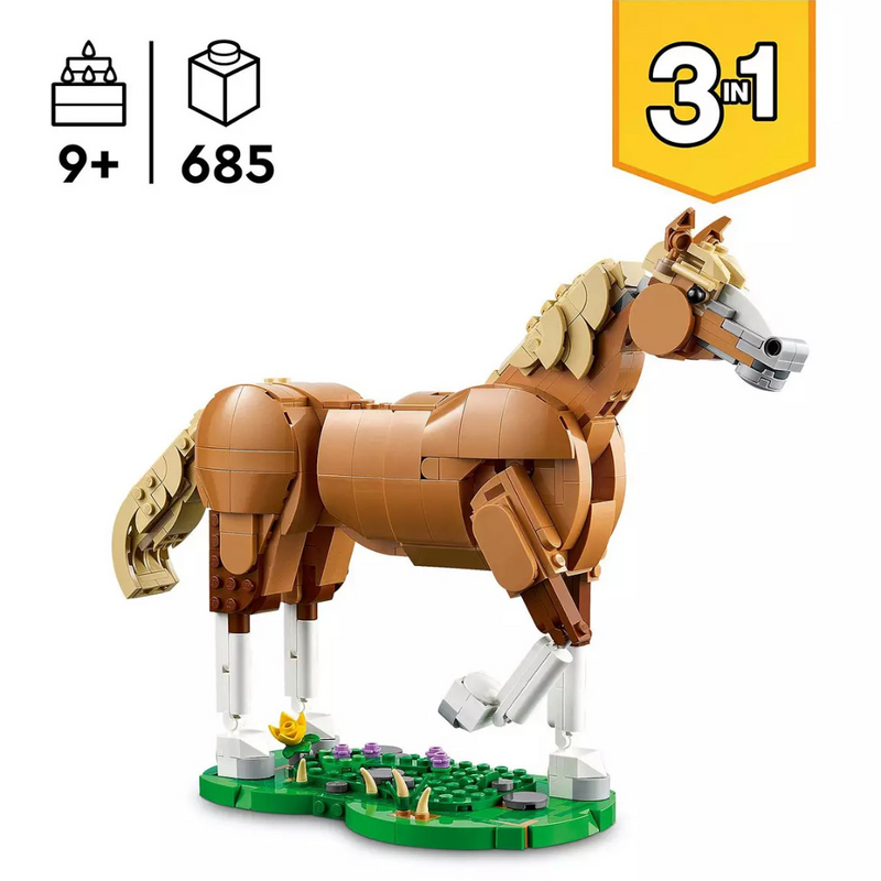 LEGO Creator 3in1 Beautiful Horse Toy 31166
