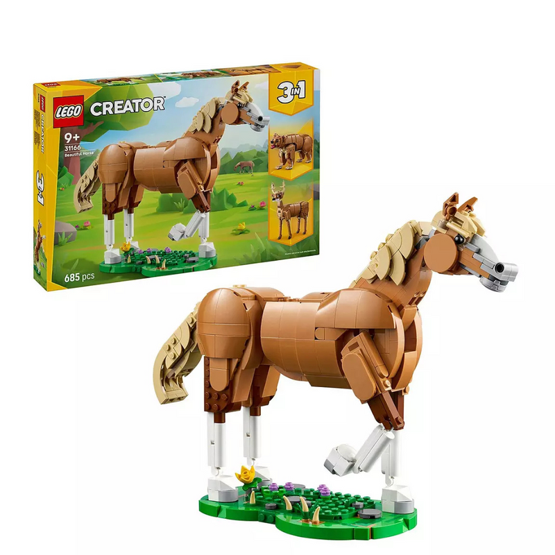 LEGO Creator 3in1 Beautiful Horse Toy 31166