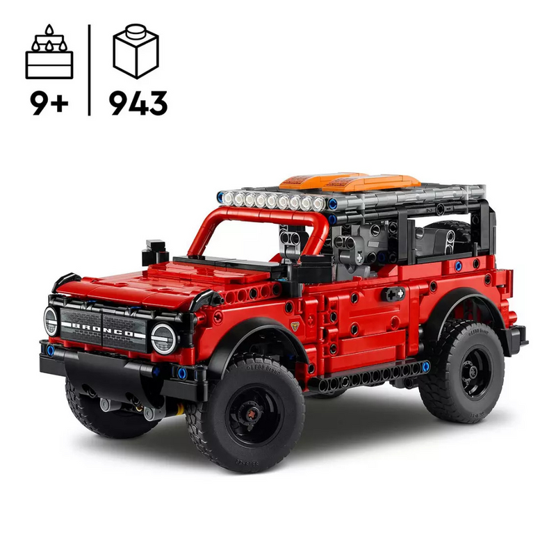 LEGO Technic Ford Bronco SUV Off Road Car Toy 42213