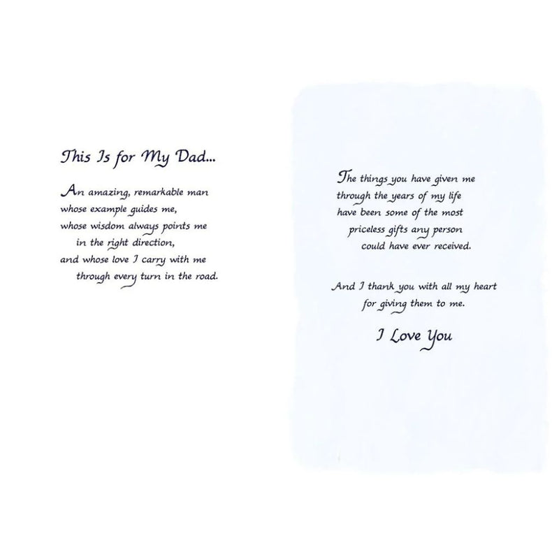 This is for your Dad