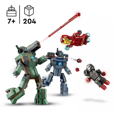 LEGO Marvel Iron Man & War Machine vs. Hammer Drones 76320