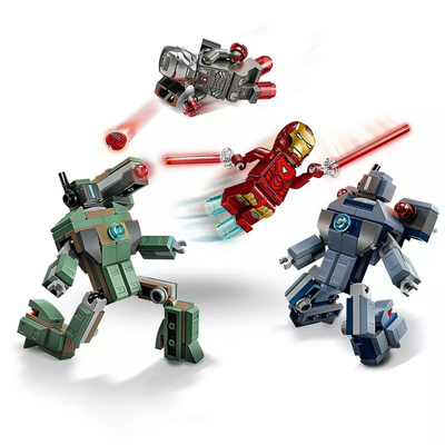 LEGO Marvel Iron Man & War Machine vs. Hammer Drones 76320