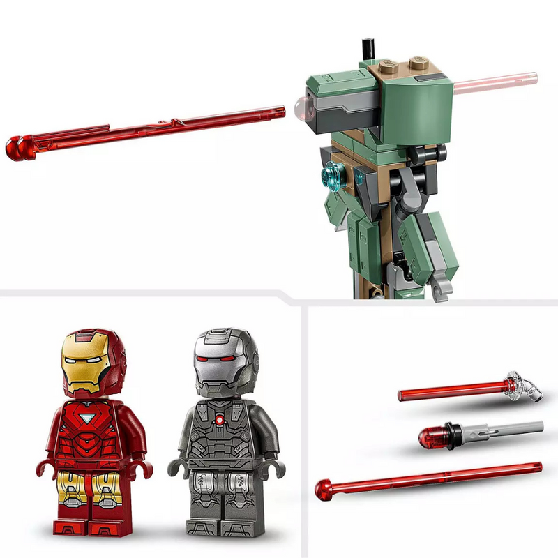 LEGO Marvel Iron Man & War Machine vs. Hammer Drones 76320