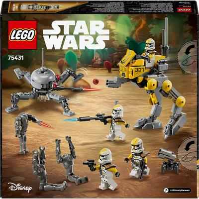 75431 327th Star Corps Clone Troopers  Battle Pack