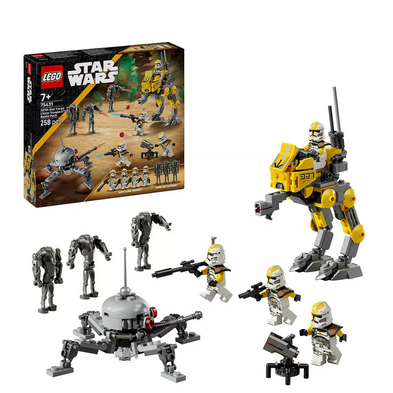 75431 327th Star Corps Clone Troopers  Battle Pack