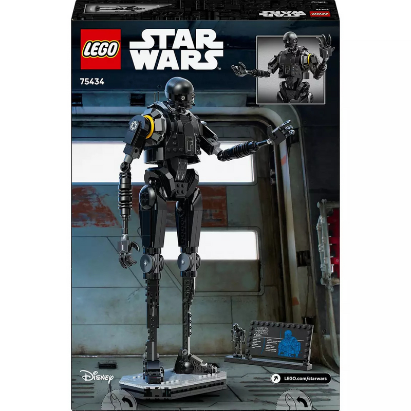 LEGO Star Wars Andor K-2SO Security Droid, Fan Gift 75434
