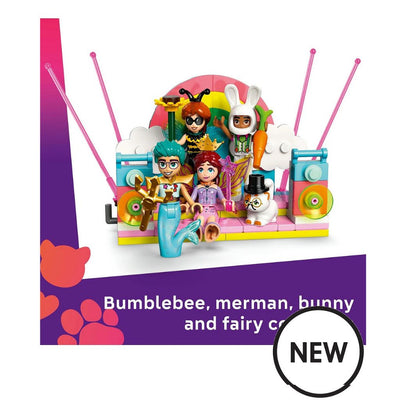 LEGO Friends Costume Party with Unicorn & Fairy Pretend-Play Building Kit 42661