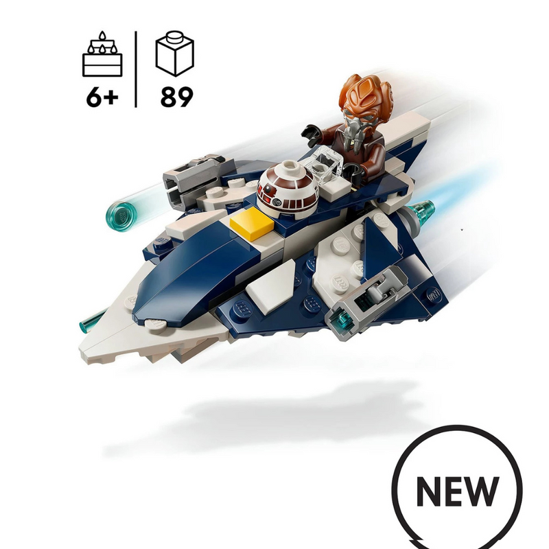 LEGO Star Wars Plo Koon’s Jedi Starfighter™ Microfighter Building Toy 75400