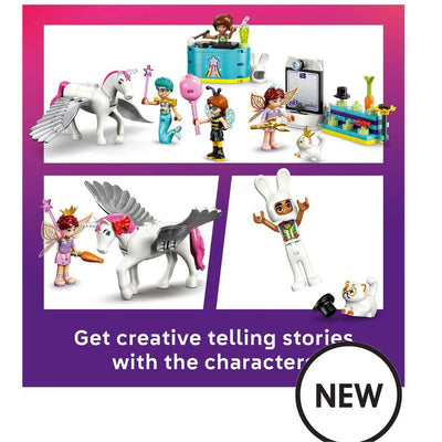 LEGO Friends Costume Party with Unicorn & Fairy Pretend-Play Building Kit 42661