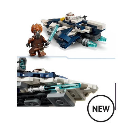 LEGO Star Wars Plo Koon’s Jedi Starfighter™ Microfighter Building Toy 75400