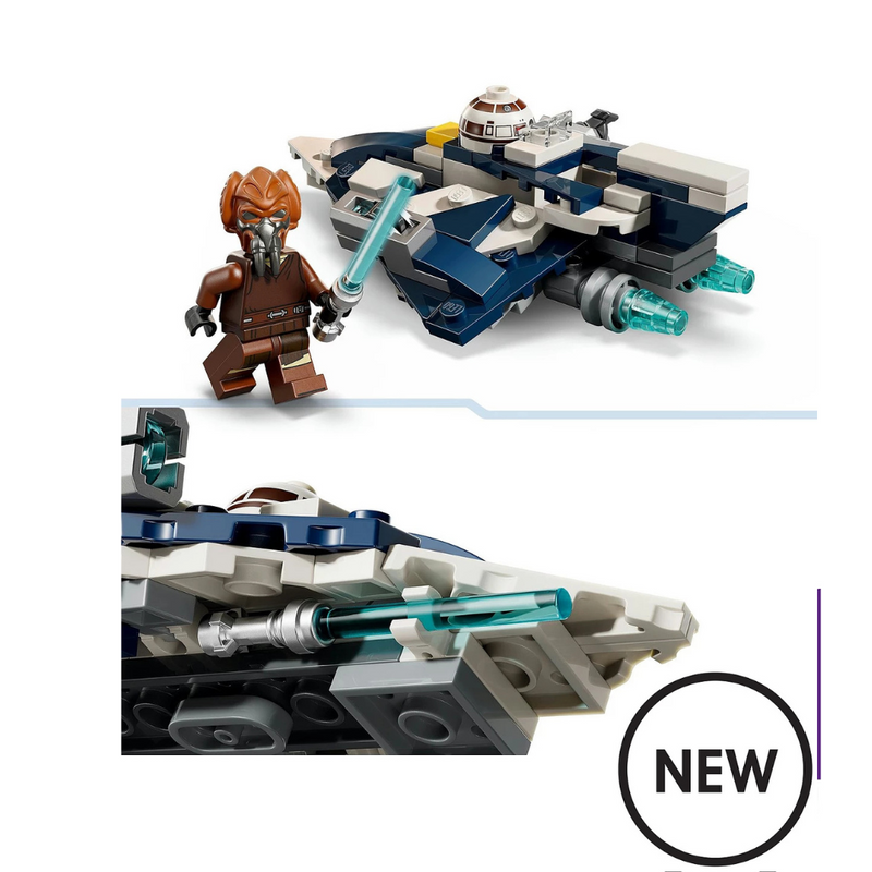 LEGO Star Wars Plo Koon’s Jedi Starfighter™ Microfighter Building Toy 75400