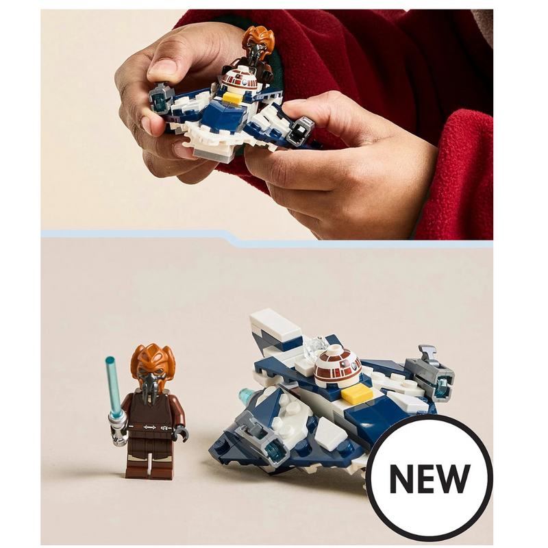 LEGO Star Wars Plo Koon’s Jedi Starfighter™ Microfighter Building Toy 75400