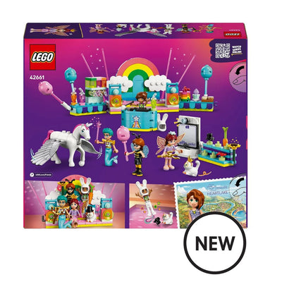 LEGO Friends Costume Party with Unicorn & Fairy Pretend-Play Building Kit 42661