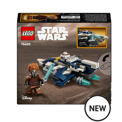 LEGO Star Wars Plo Koon’s Jedi Starfighter™ Microfighter Building Toy 75400