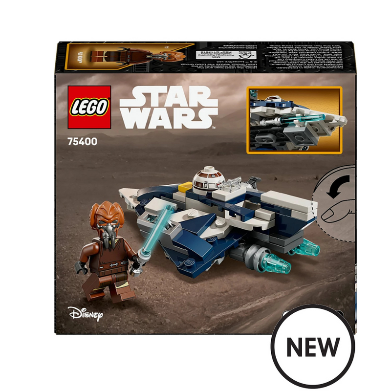LEGO Star Wars Plo Koon’s Jedi Starfighter™ Microfighter Building Toy 75400