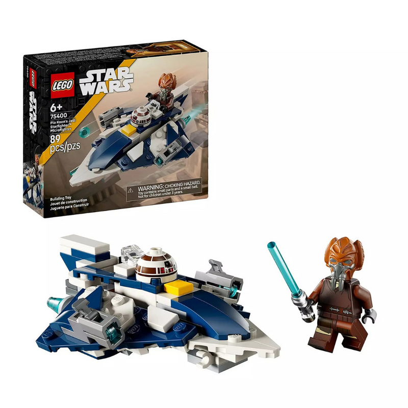 LEGO Star Wars Plo Koon’s Jedi Starfighter™ Microfighter Building Toy 75400