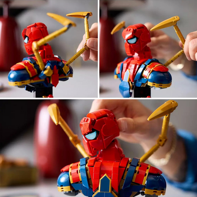 LEGO Super Heroes Spider-Man Bust Collectible Adult Building Set 76326