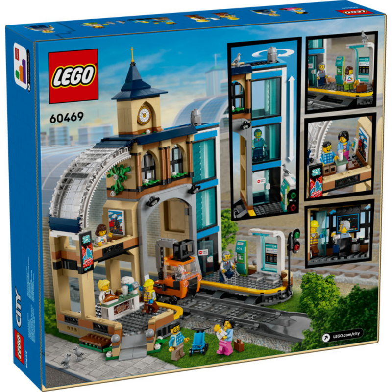 LEGO CITY Central Train Station Set 60469