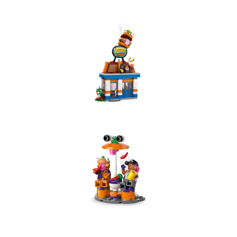 LEGO FORTNITE 77076 DURR BURGER RESTAURANT. MULVEYS.IE