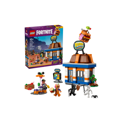 LEGO FORTNITE 77076 DURR BURGER RESTAURANT. MULVEYS.IE