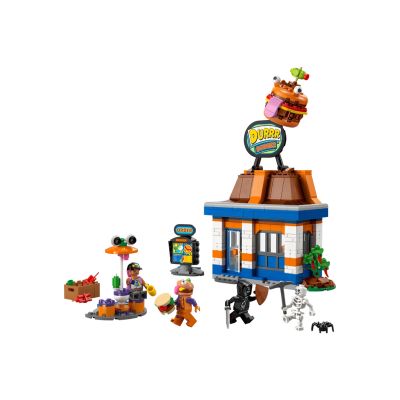 LEGO FORTNITE 77076 DURR BURGER RESTAURANT. MULVEYS.IE