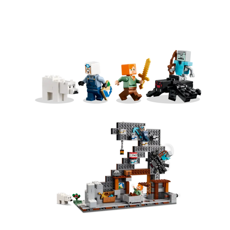 LEGO MINECRAFT 21277 PICKAXE MINE. MULVEYS.IE