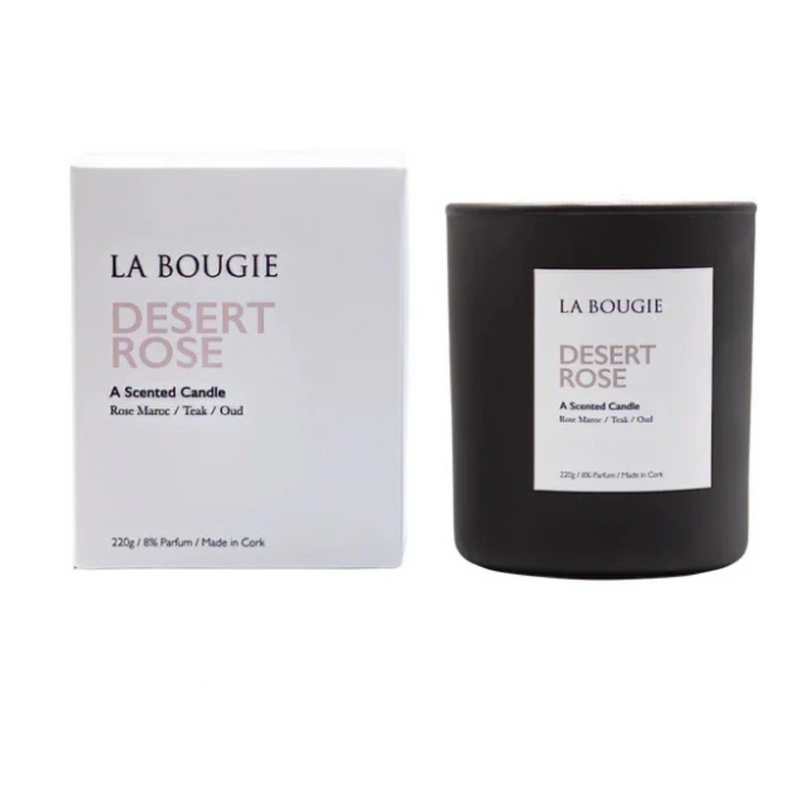 La Bougie Desert Rose Candle mulveys.ie nationwide shipping
