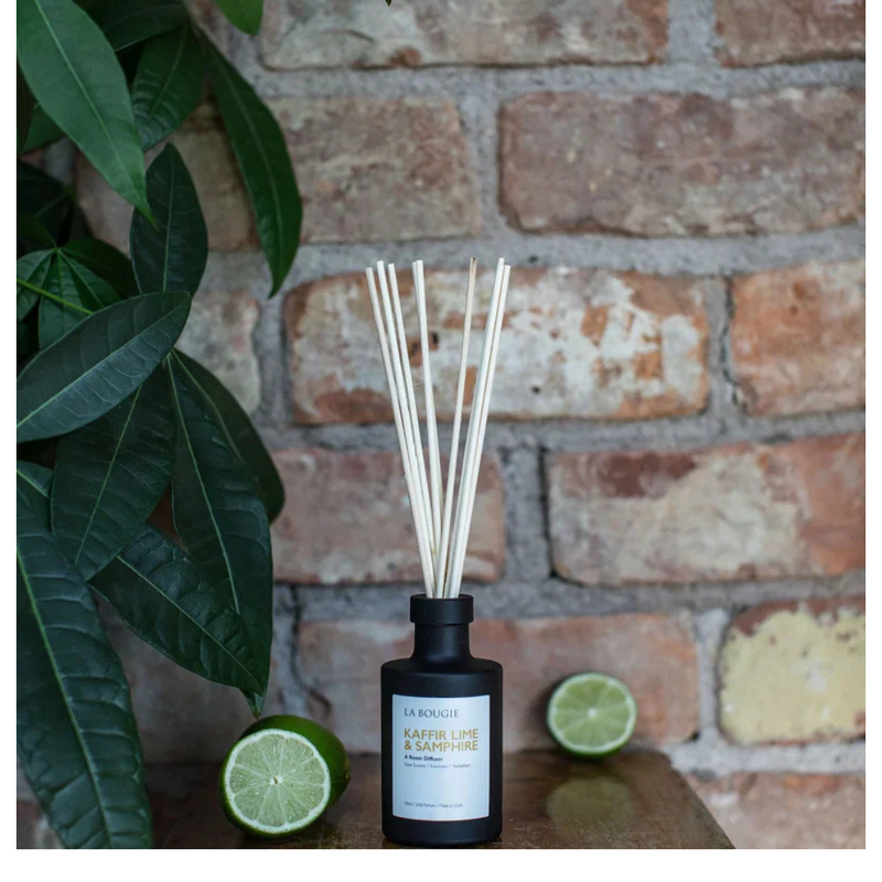 La Bougie Kaffir Lime & Samphire Room Diffuser mulveys.ie nationwide shipping