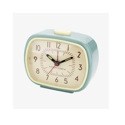Legami RETRO ALARM CLOCK - LIGHT BLUE
