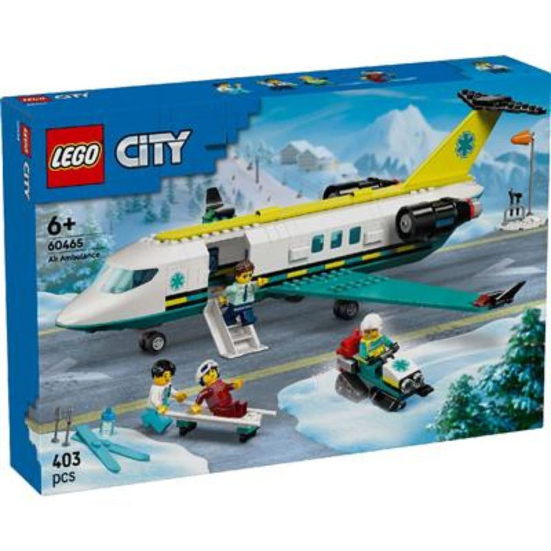 Lego 60465 City Emergency Air Ambulance Airplane