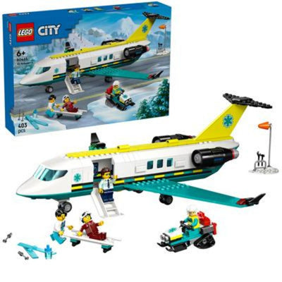 Lego 60465 City Emergency Air Ambulance Airplane mulveys.ie nationwide shipping