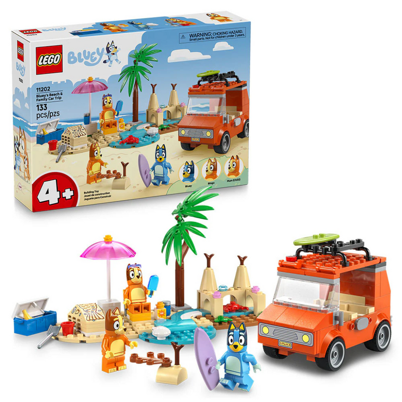 Lego Family Excursion to Bluey Beach