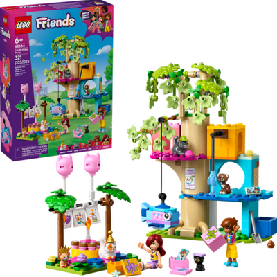 Lego Friends  Cat Birthday Party & Tree House (42666) mulveys.ie nationwide shipping