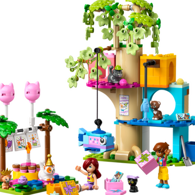 Lego Friends  Cat Birthday Party & Tree House (42666)